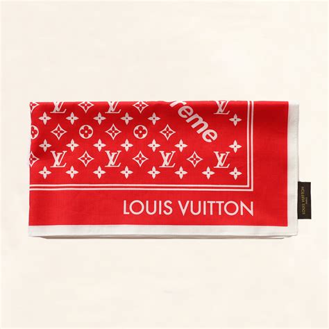 louis vuitton supreme bandana cheap